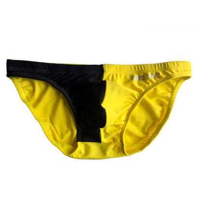 DESMIIT Men's Mini Bikini Swim Briefs, Sexy Low‑rise Tie Side Swimsuit, Assorted Colors Beach Pool Bathing Suit S308