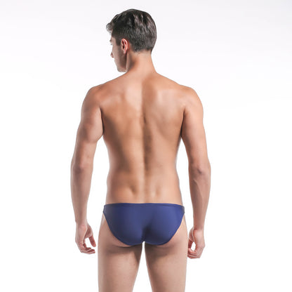DESMIIT Men's Mini Bikini Swim Briefs, Sexy Low‑rise Tie Side Swimsuit, Assorted Colors Beach Pool Bathing Suit S308