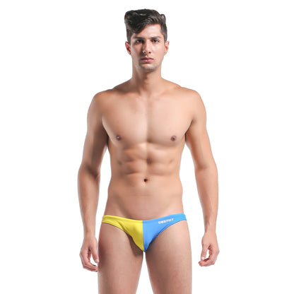 DESMIIT Men's Mini Bikini Swim Briefs, Sexy Low‑rise Tie Side Swimsuit, Assorted Colors Beach Pool Bathing Suit S308