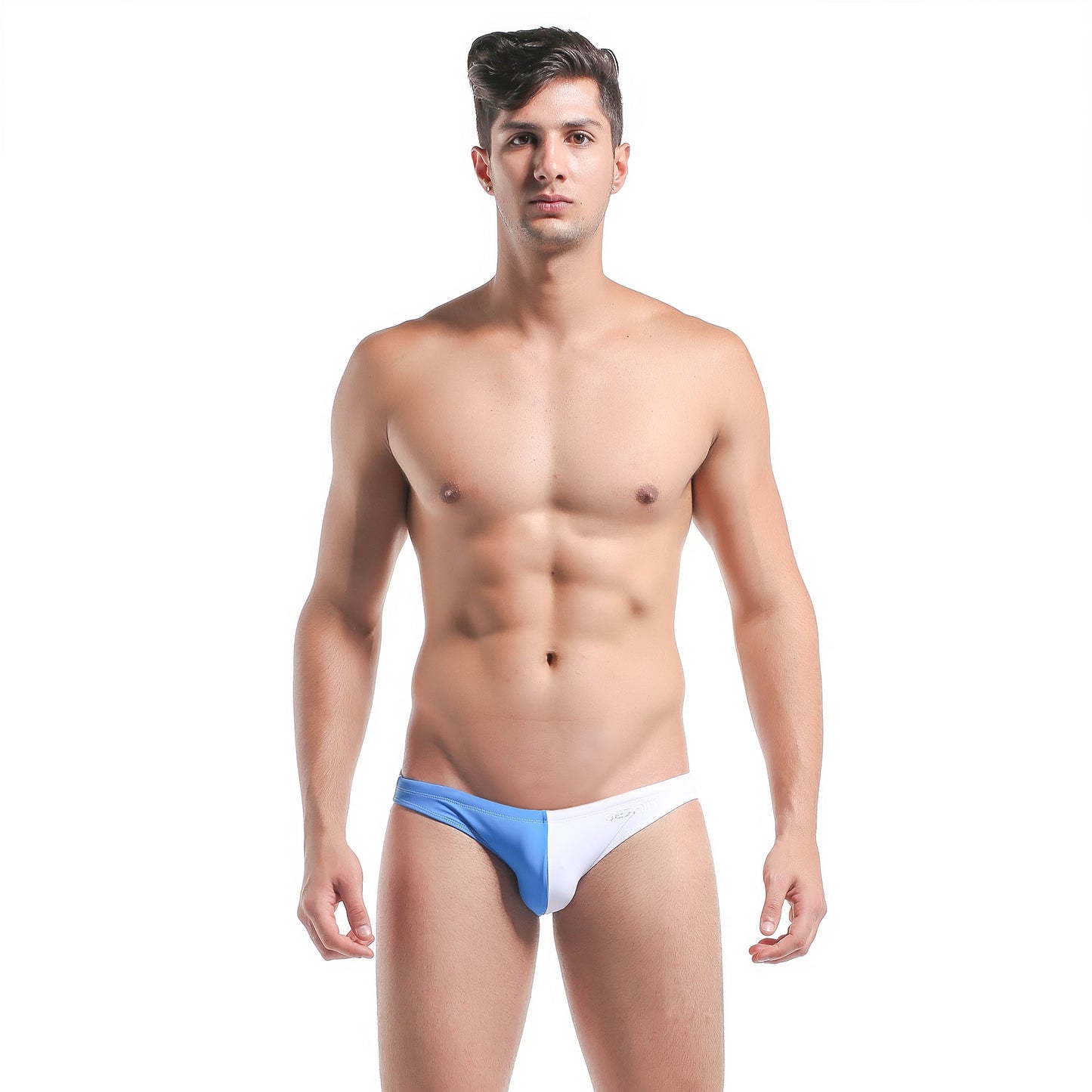 DESMIIT Men's Mini Bikini Swim Briefs, Sexy Low‑rise Tie Side Swimsuit, Assorted Colors Beach Pool Bathing Suit S308
