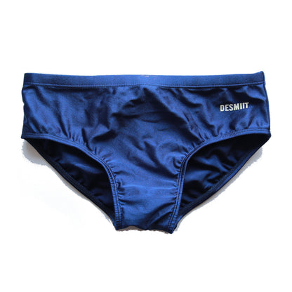 DESMIIT Men's Low Rise Drawstring Swim Briefs | High Stretch Quick-Dry Snug Fit S3209