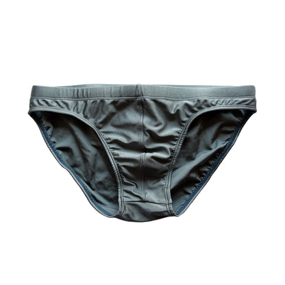 DESMIIT Men's Low Rise Drawstring Swim Briefs | High Stretch Quick-Dry Form-fitting S3210