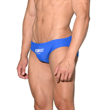 Men's Sporty Quick-Dry Swimwear Stretchy Lined Slim-fit Swim Briefs S3522