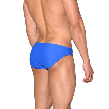 Men's Sporty Quick-Dry Swimwear Stretchy Lined Slim-fit Swim Briefs S3522