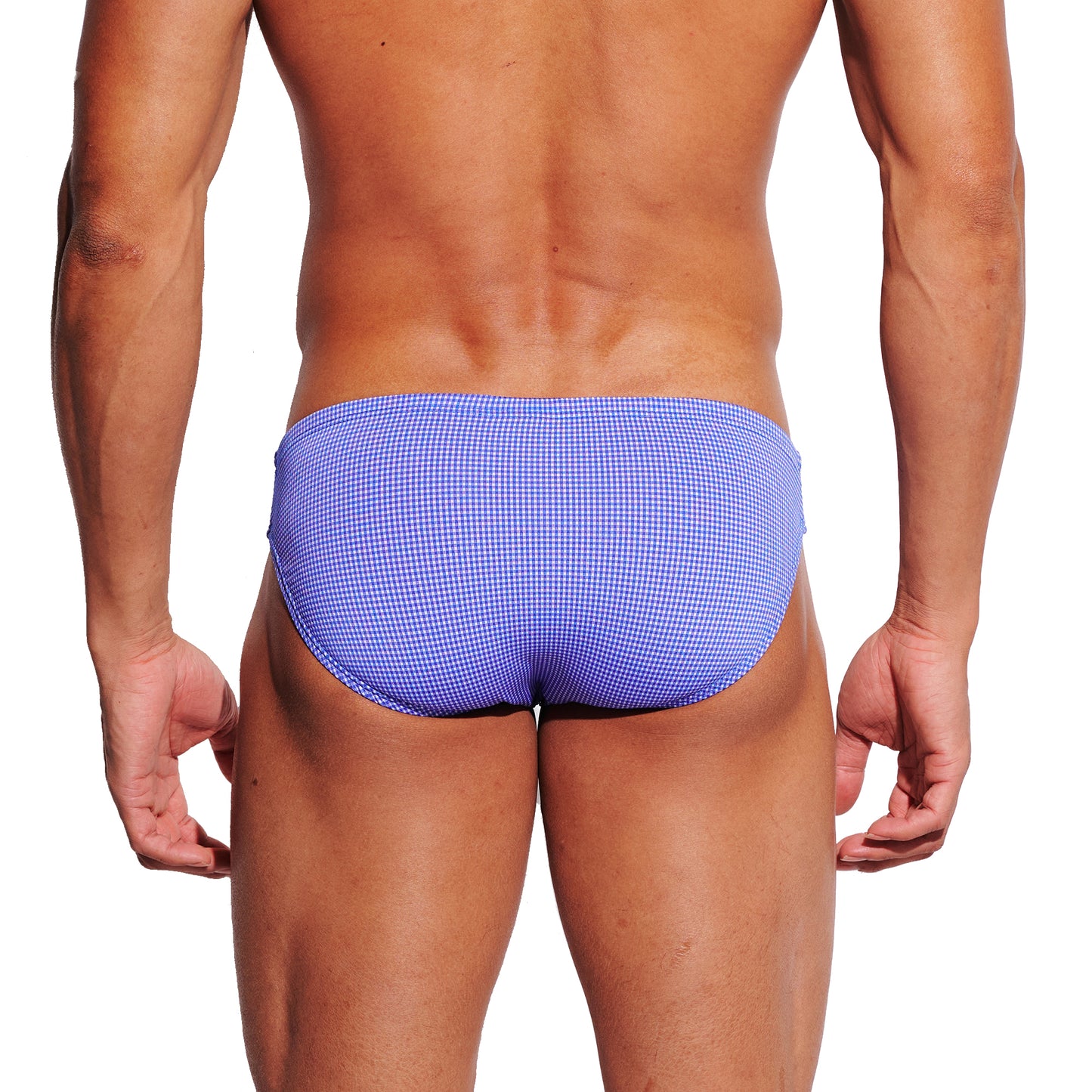 Men's Micro Bikini Thong Swim Briefs - Low Rise Tight High-Cut Narrow Side Bathing Suit S3629