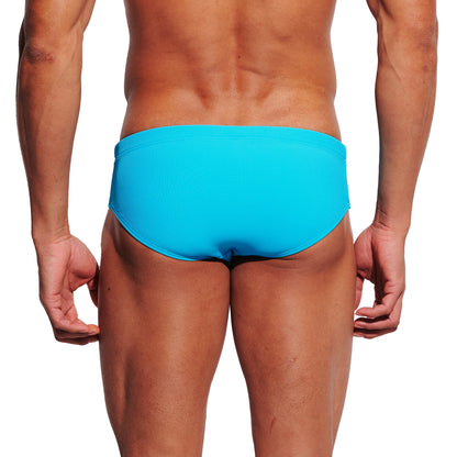 Men's Drawstrings High Stretch Classic Low Rise Swim Briefs | Breathable, Quick Dry, Tight Bodycon, Beach Pool  S3635