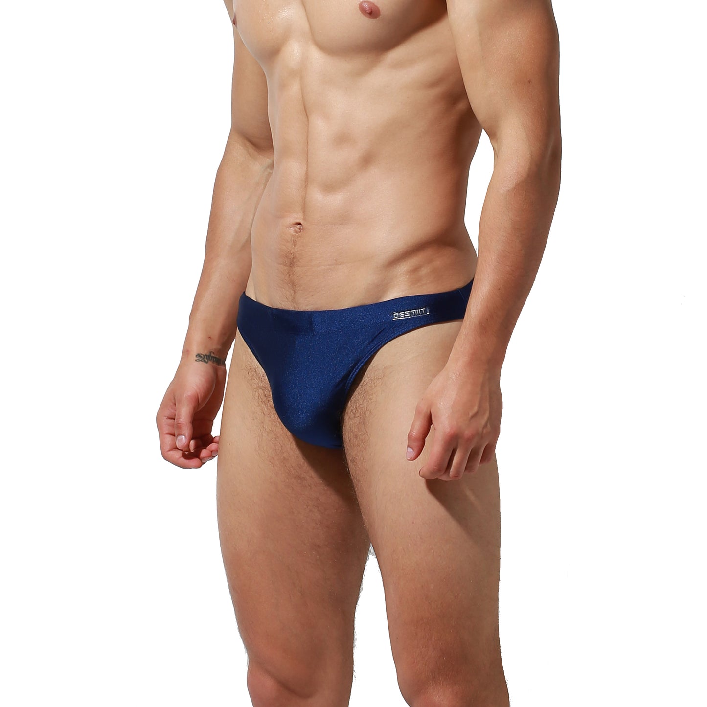 DESMIIT Men's Swim briefs  sexy Light Protective Cups Swimsuit holiday beach swimming trunks Swimwear S3928