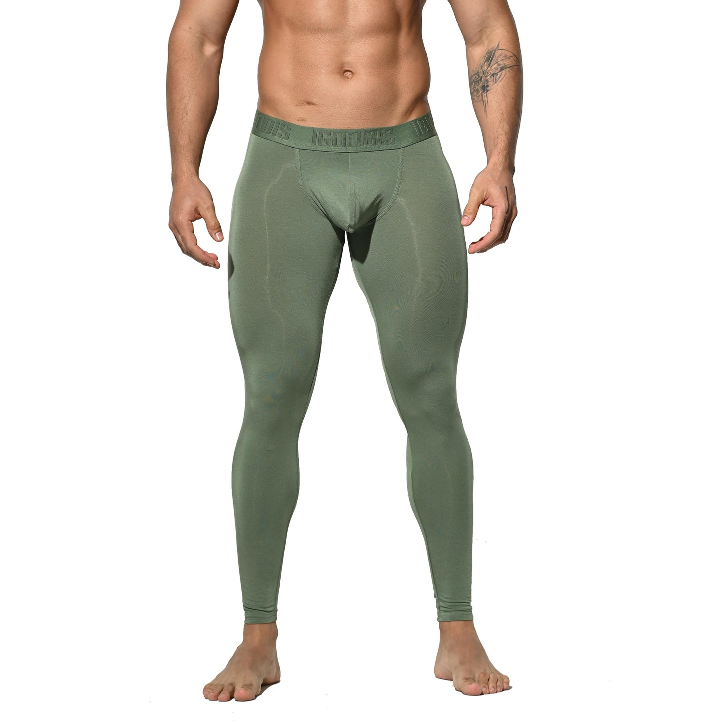 Men's Winter Warm Modal Thermal Long Johns - Lightweight Ultra Soft Fitted Tights U1110