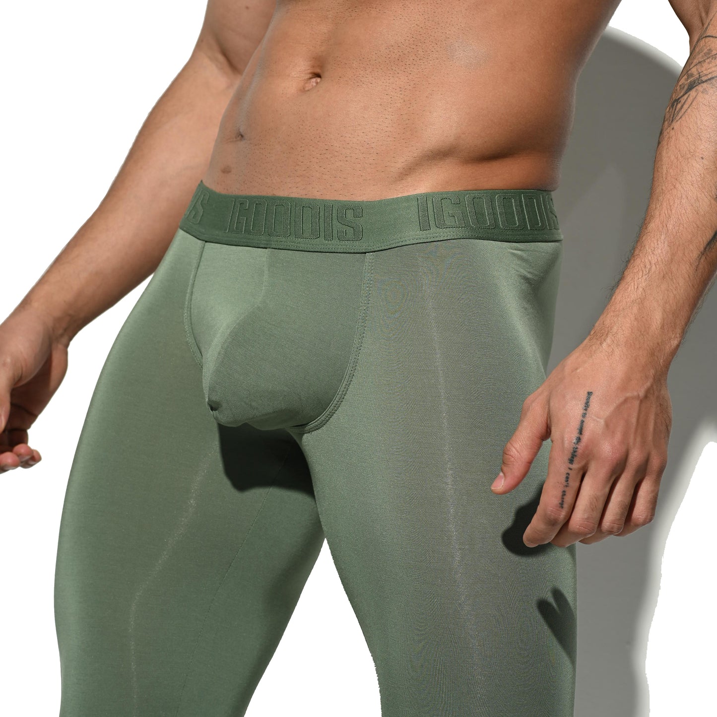 Men's Winter Warm Modal Thermal Long Johns - Lightweight Ultra Soft Fitted Tights U1110