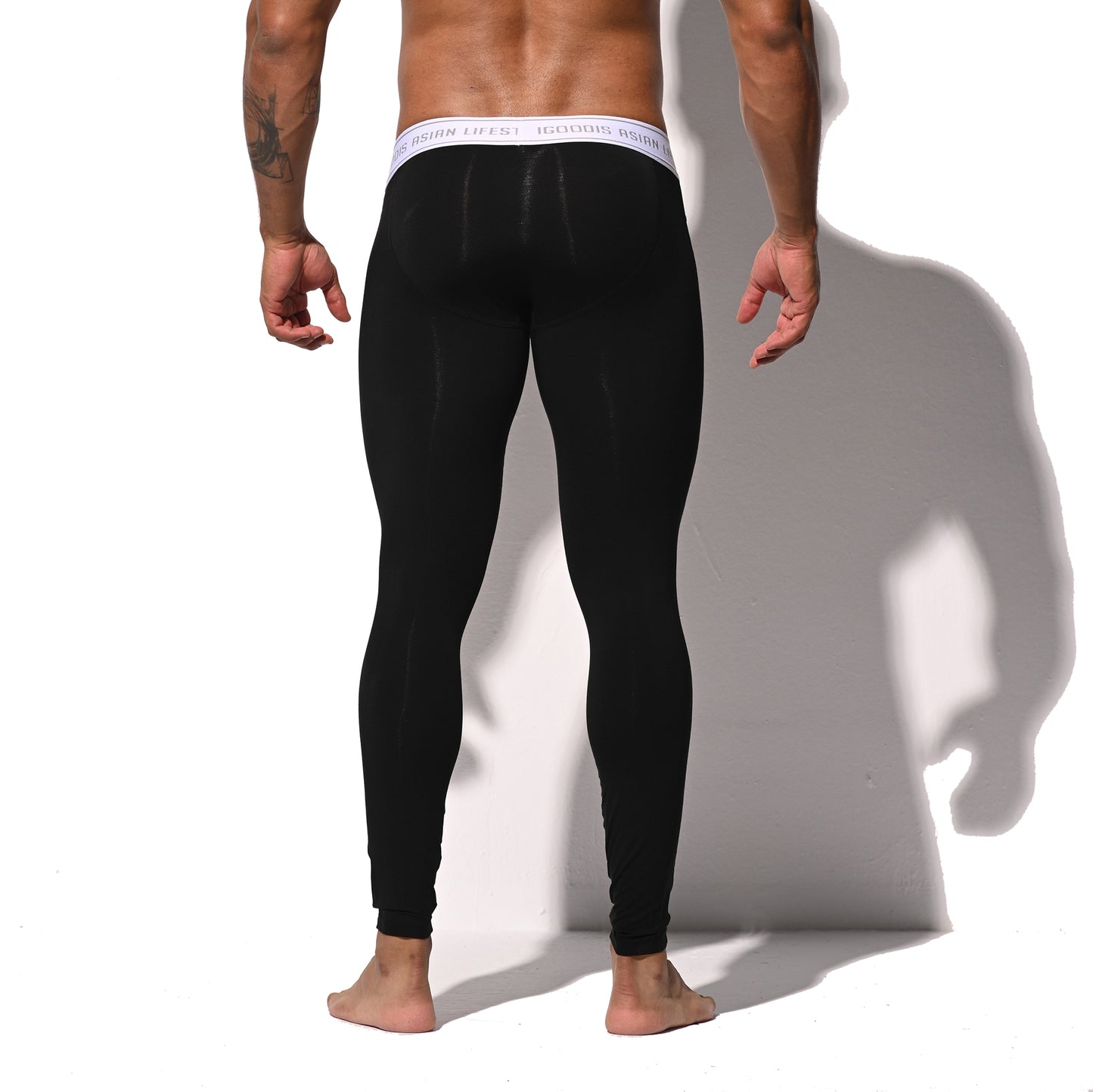 Men's Winter Warm Modal Thermal Long Johns - Fitted Tights No Underwear Required Soft Underpants  U1232