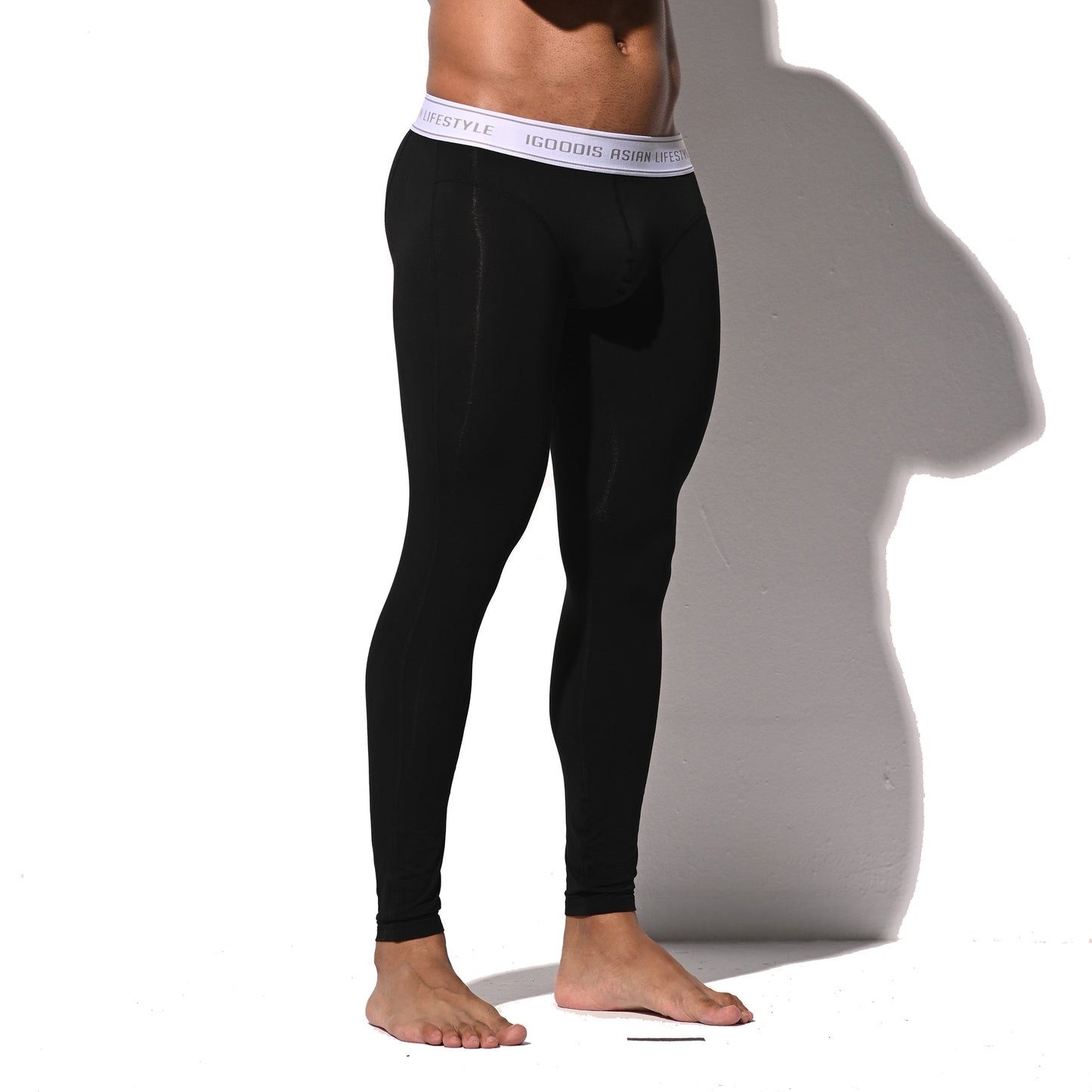 Men's Winter Warm Modal Thermal Long Johns - Fitted Tights No Underwear Required Soft Underpants  U1232