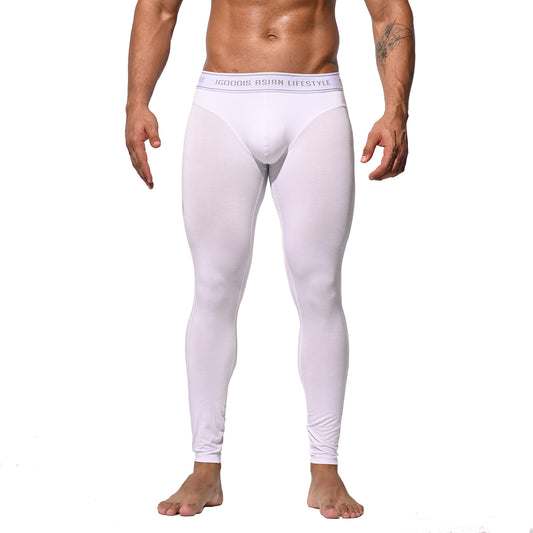 Men's Winter Warm Modal Thermal Long Johns - Fitted Tights No Underwear Required Soft Underpants  U1232