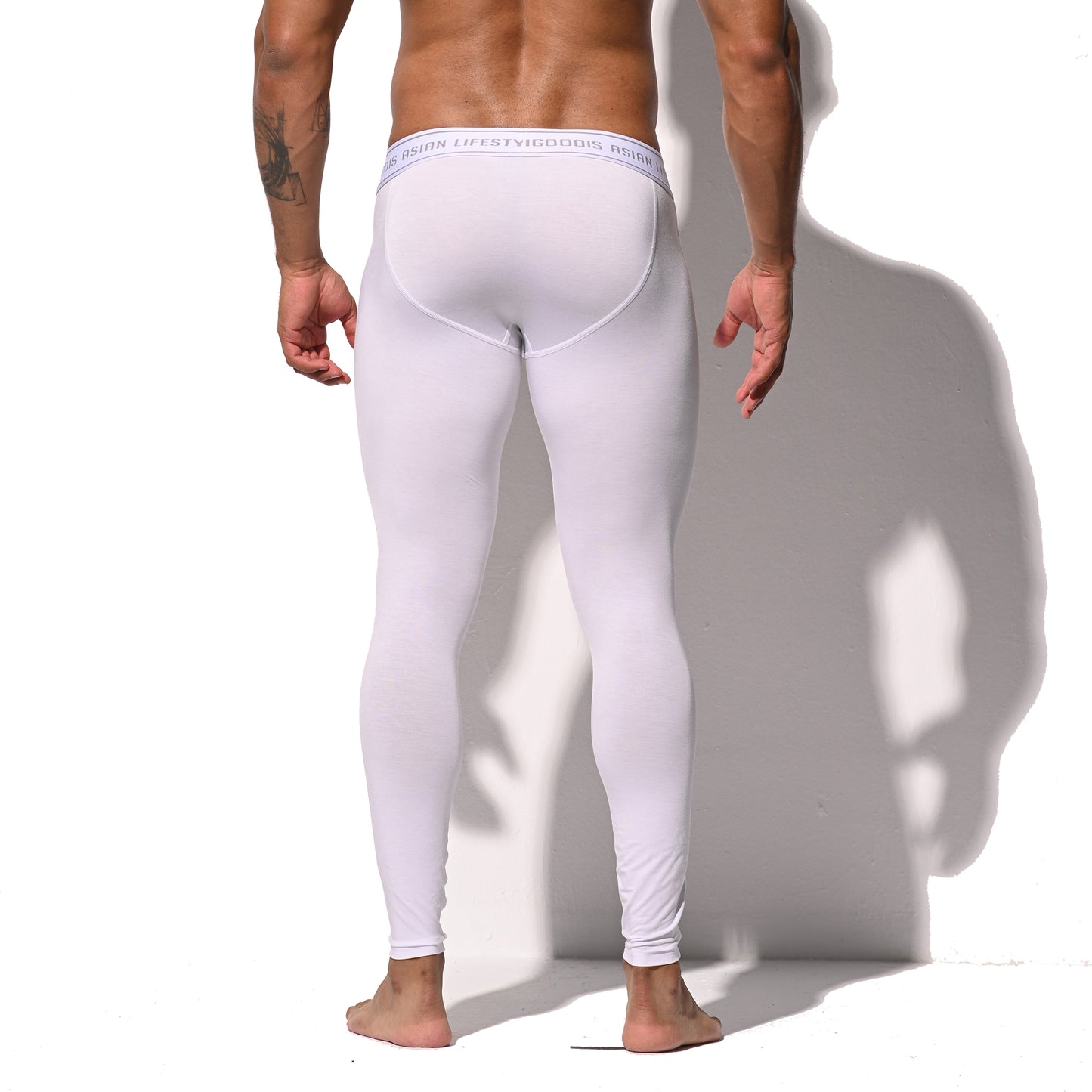 Men's Winter Warm Modal Thermal Long Johns - Fitted Tights No Underwear Required Soft Underpants  U1232