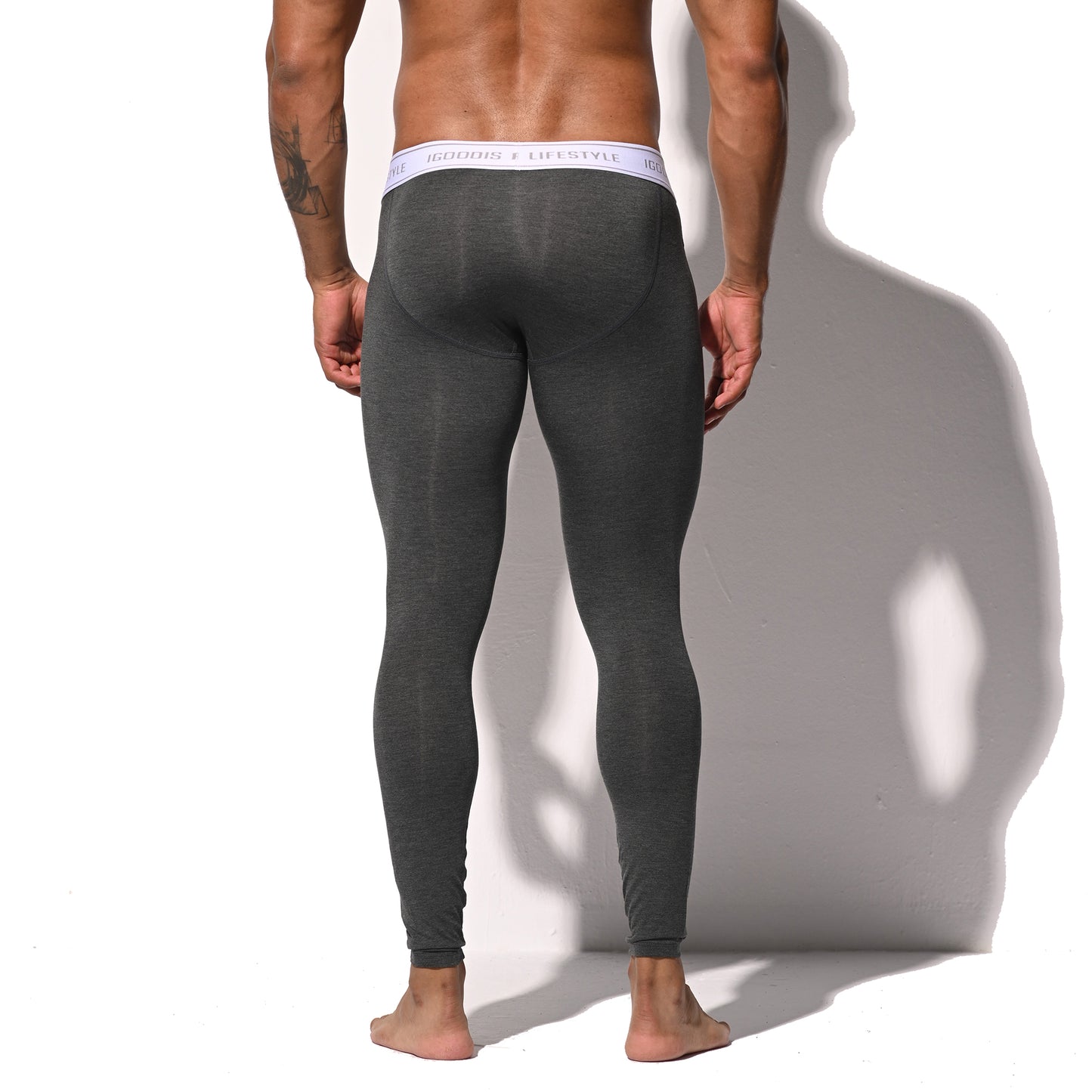 Men's Winter Warm Modal Thermal Long Johns - Fitted Tights No Underwear Required Soft Underpants  U1232