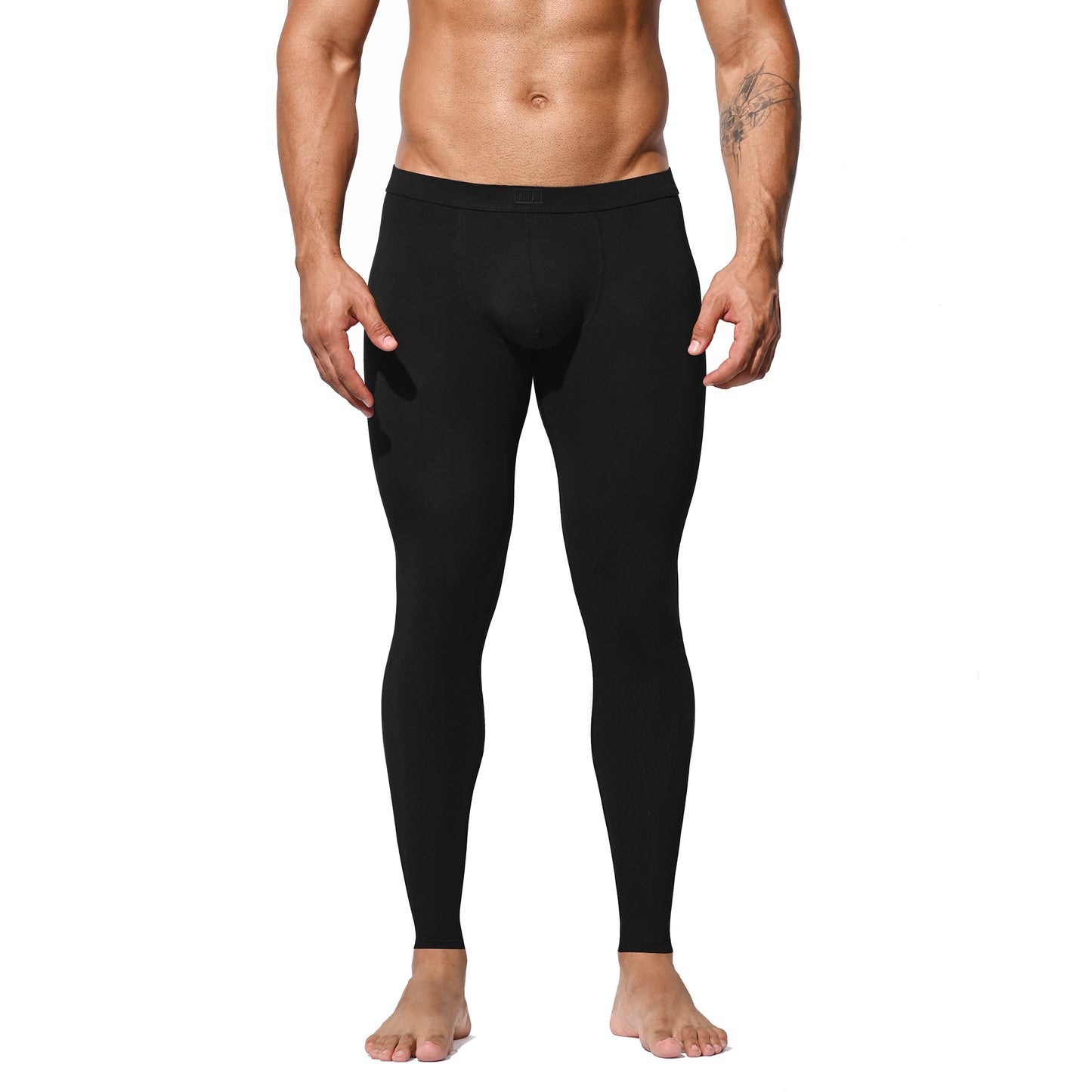 Men's Winter Thermal Base Layer Pants - Modal Soft Fabric, Warm Non-Pilling Inner Wear for Cold Days  U1534