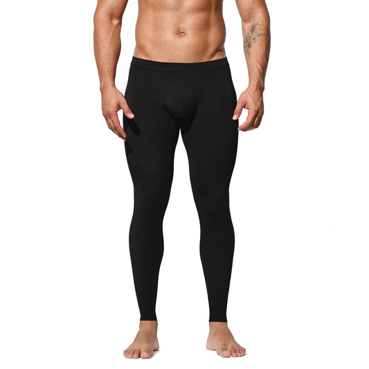 Men's Winter Thermal Base Layer Pants - Modal Soft Fabric, Warm Non-Pilling Inner Wear for Cold Days  U1534