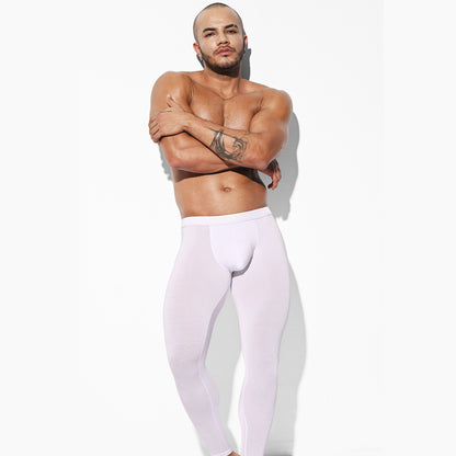 Men's Winter Thermal Base Layer Pants - Modal Soft Fabric, Warm Non-Pilling Inner Wear for Cold Days  U1534