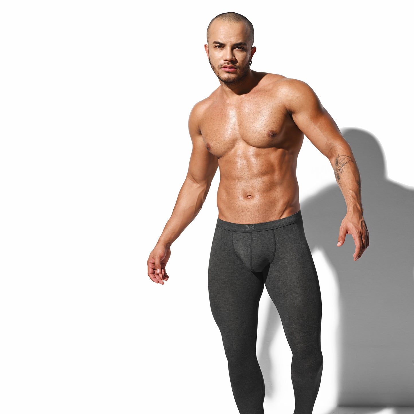 Men's Winter Thermal Base Layer Pants - Modal Soft Fabric, Warm Non-Pilling Inner Wear for Cold Days  U1534