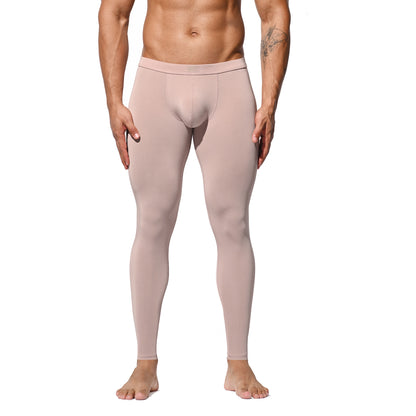Men's Winter Thermal Base Layer Pants - Modal Soft Fabric, Warm Non-Pilling Inner Wear for Cold Days  U1534