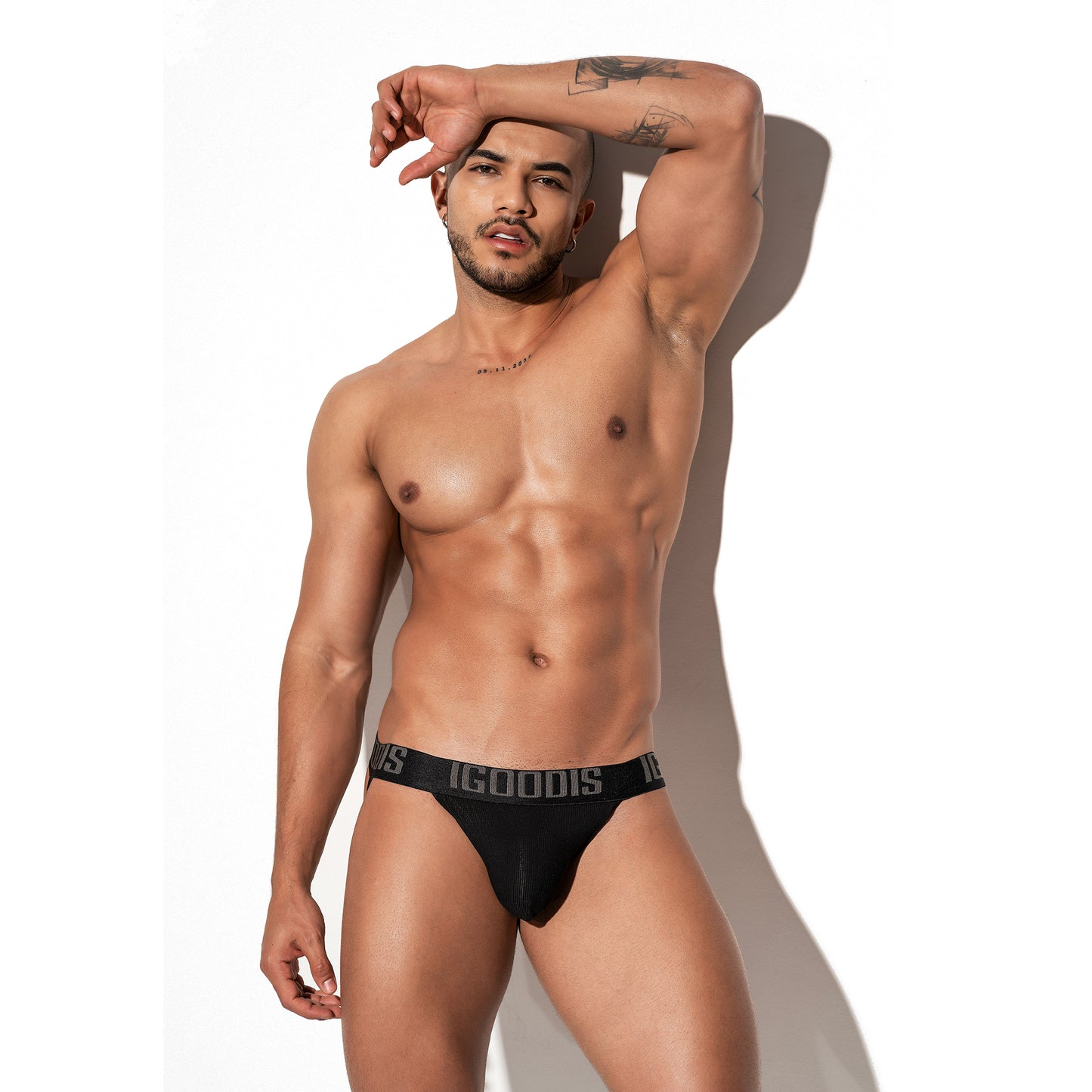 Men's Soft Sexy Thongs  High Elastic Large Pouch Sports  Jockstrap Underwear  U2123