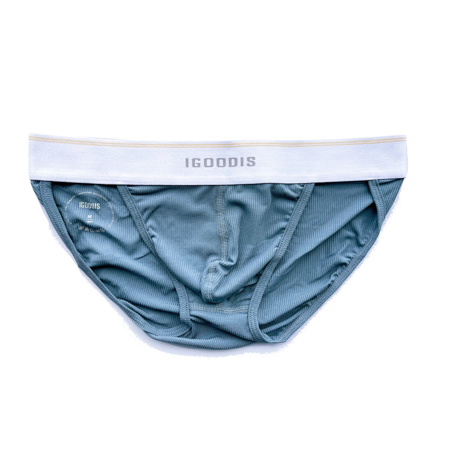 Men's Tagless Men's High-Cut Briefs  Soft Elastic Underwear Breathable Contoured Pouch Comfort U3003