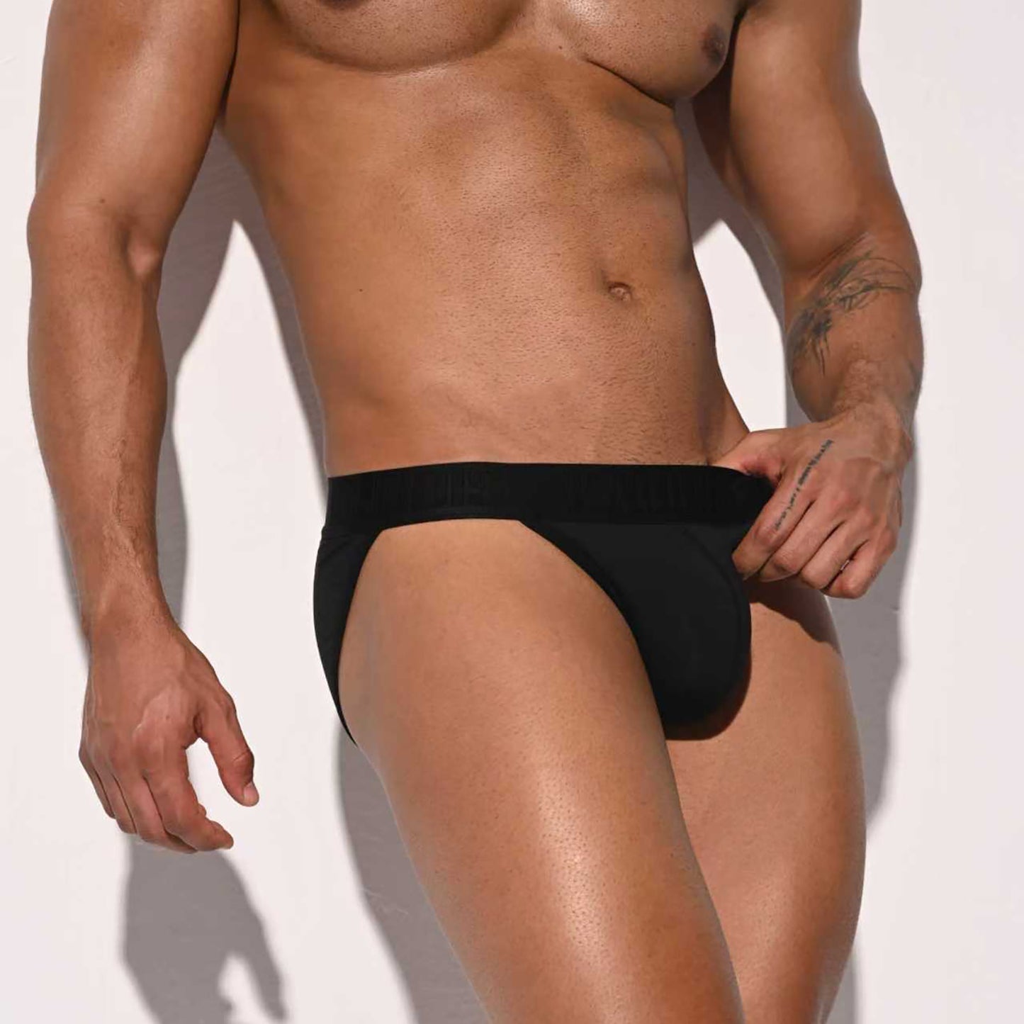 Men's Fitted Athletic Briefs  Ultra Soft High Elastic Lightweight Skin-Friendly Underwear U3103