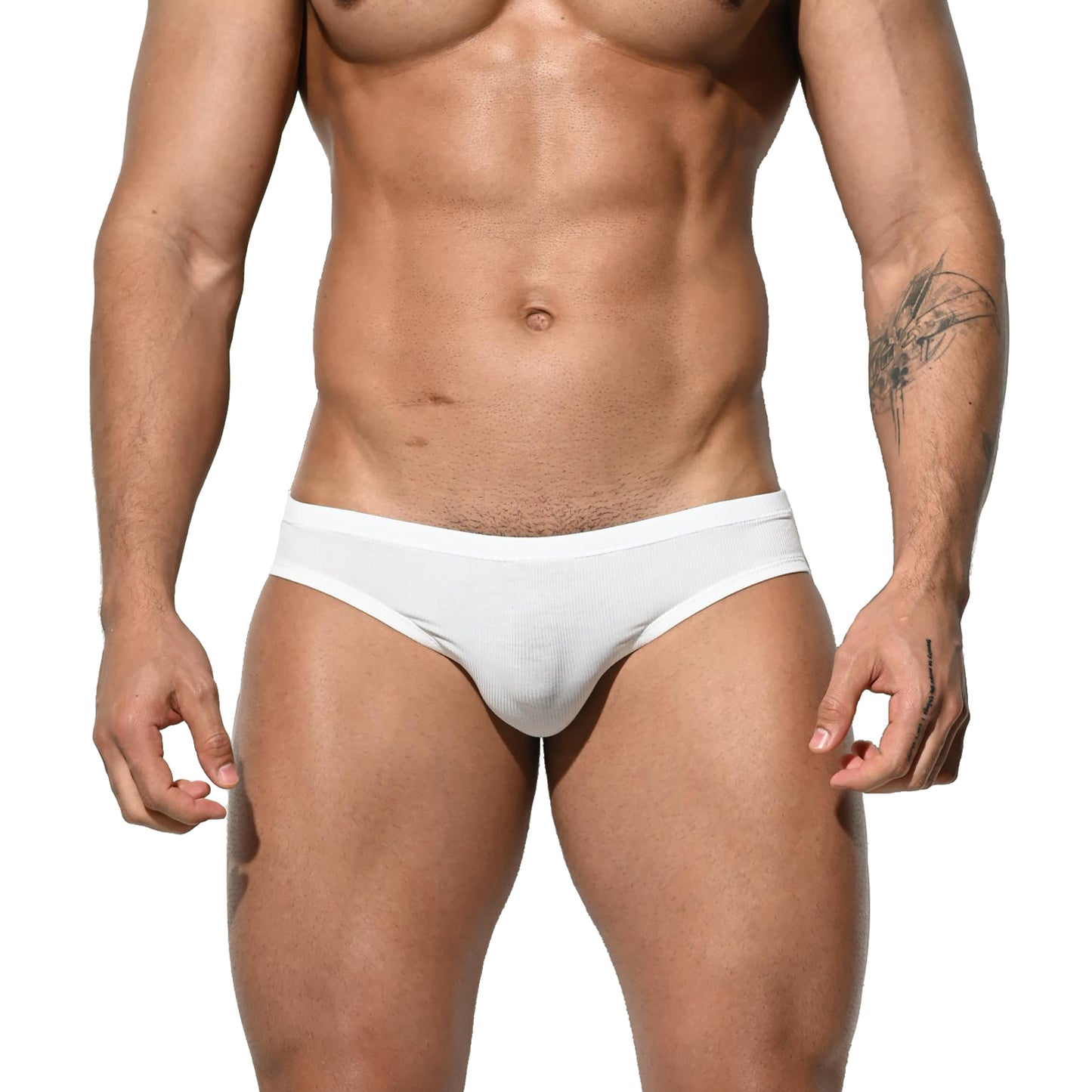 Ultra Soft Fitted Men's Briefs - Narrow Band underwear Elastic Lightweight  U3114