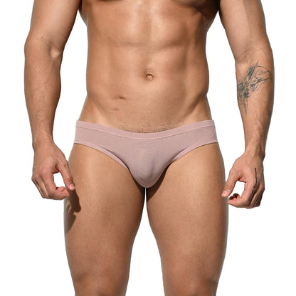 Ultra Soft Fitted Men's Briefs - Narrow Band underwear Elastic Lightweight  U3114