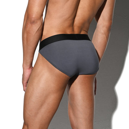 Men's Fitted Sports Briefs  Ultra Soft High Elastic Lightweight Large Pouch & Healthy Skin-Friendly Underwear U3529