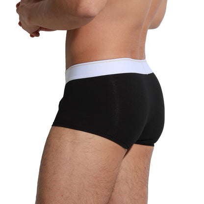 Men's Slim-Fit Underwear - Soft Twill Boxer Briefs   U4003