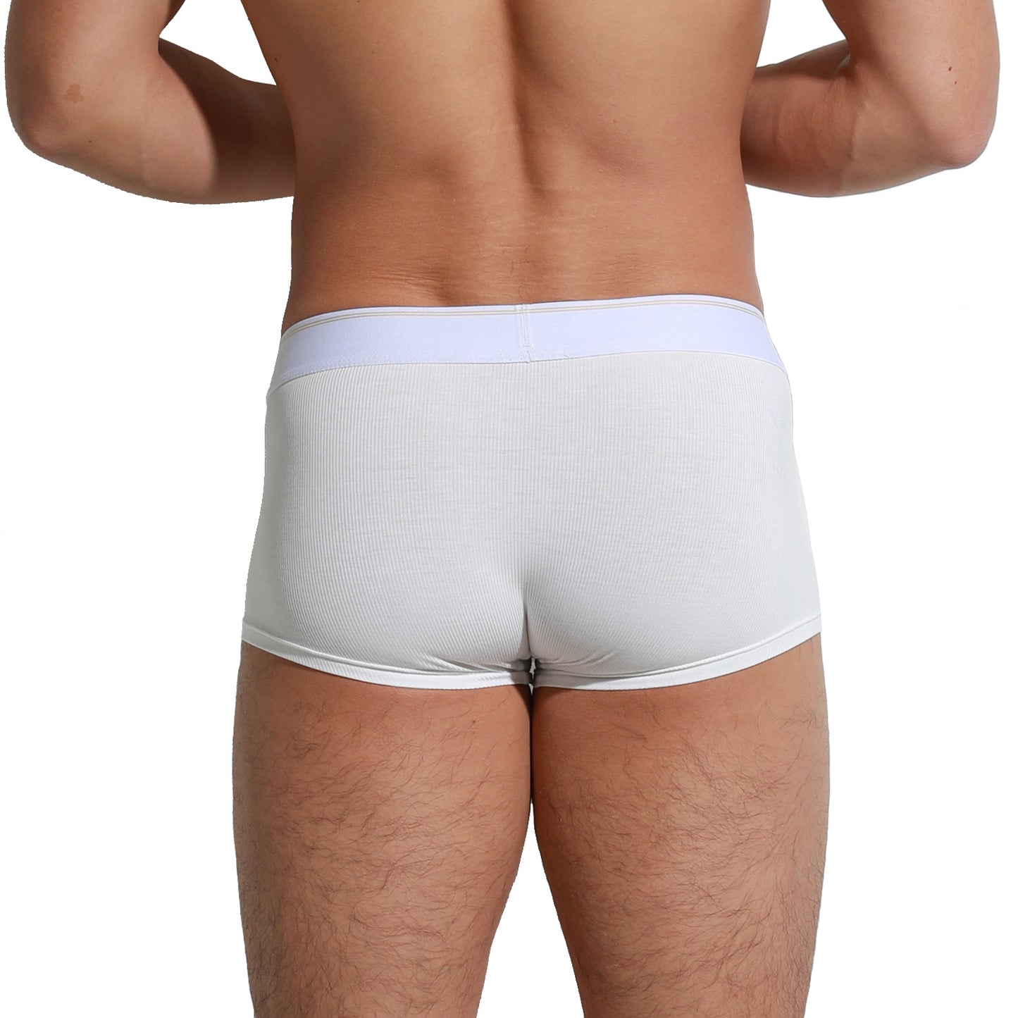 Men's Slim-Fit Underwear - Soft Twill Boxer Briefs   U4003