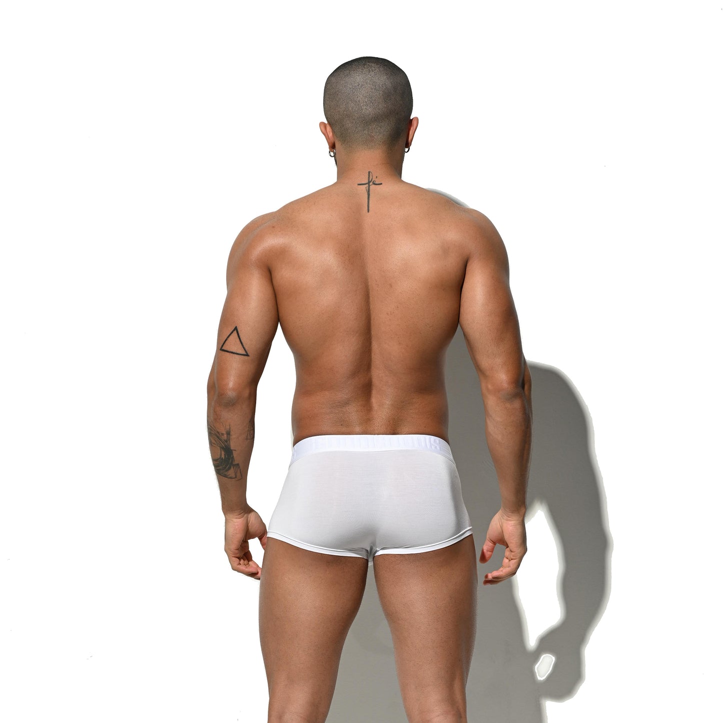 Men's Slim-Fit Boxer Briefs - Soft Lightweight High Elasticity Healthy Fabric Underwear U4101