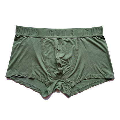 Men's Soft Modal High Elastic U-Pouch Modal Underwear Airy Boxer brief Soft Solid U4116