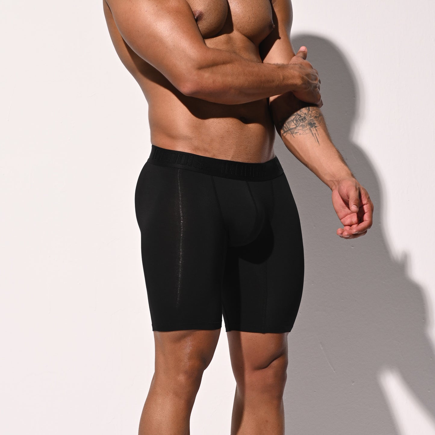 Men's Soft Modal High Elastic U-Pouch Modal Underwear Airy Boxer brief Soft Solid U5120