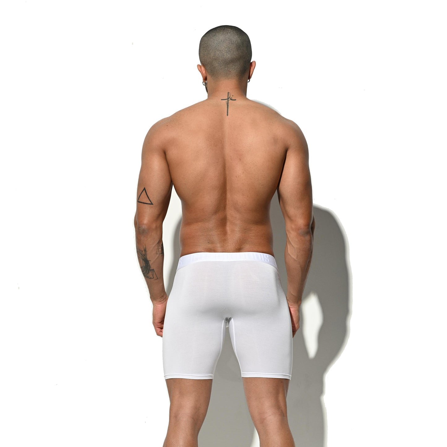 Men's Soft Modal High Elastic U-Pouch Modal Underwear Airy Boxer brief Soft Solid U5120