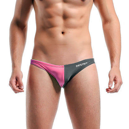 DESMIIT Men's Mini Bikini Swim Briefs, Sexy Low‑rise Tie Side Swimsuit, Assorted Colors Beach Pool Bathing Suit S308